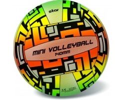 10-926 STAR BALL - STAR ТОПКА 14 СМ НАДУТА МИНИ ВОЛЕЙБОЛ FLUO MINI VOLLEYBALL BALL